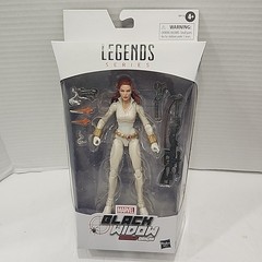 Marvel Legends Black Widow Deadly Origin White Suit Action Figure Hasbro