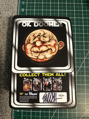 Ron English Collectible OK Doomer vinyl figure SIGNED