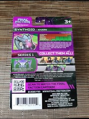 Final Faction Kharn Synthoid Action Figure Series 1 Hive Class New Sealed Toy