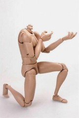 1/6 Male Narrow Shoulders Muscular Joint Body For 12” Action Figure Model Doll