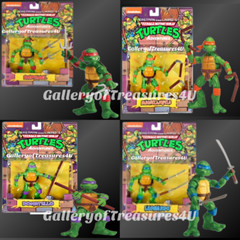 Teenage Mutant Ninja Turtles Adventures Michaelangelo Raphael Donatello Leo 4