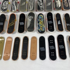 Tech Deck & Hot Wheels Fingerboards Lot of 33 Boards Vintage & Modern!