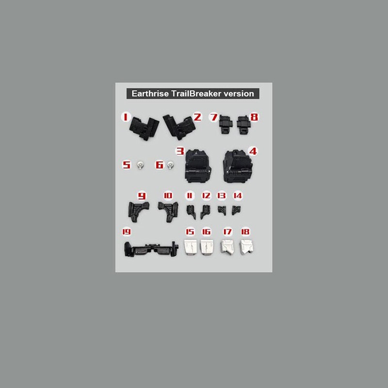3D DIY Filling Parts Upgrade Kit For EarthRise Trailbreaker Hoist GO BETTER