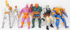 Large Mixed Lot Of Vintage Action Figures As Is For Parts Or Repair