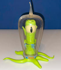 Playmates SIMPSONS Treehouse of Horror Kang Kodos Homer Spaceship Loose Complete