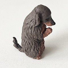 Gassho Praying Dog Dachshund Mini Figure Gashapon Capsule Toy Gachapon Gacha
