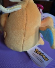 Brand New 2026 Squishmallows Pokemon DRAGONITE 3.5” Plush Clip