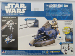 Star Wars The Clone Wars Mandalorian Speeder Bike Warrior Figure Hasbro 2010