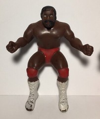 Titan Sports LJN 1985 Iron Sheik & Junkyard Dog Figure WWF Thumb Wrestler Lot
