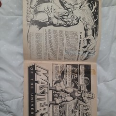 He-man Panini Sticker Book vtg Masters of the Universe