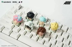 Official Alien Stage Till Ivan Sua Mizi Luka Hyuna 5cm Keycap Set For Keyboard
