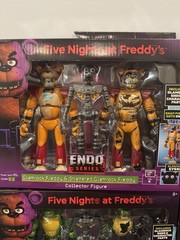 Five Nights at Freddy’s FNAF Endo Series Wave 3 COMPLETE SET Of 4 Montgomery+++