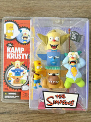 McFarlane The Simpsons Episode 8F24 Kamp Krusty Bart & Krusty 2007 NEW Sealed
