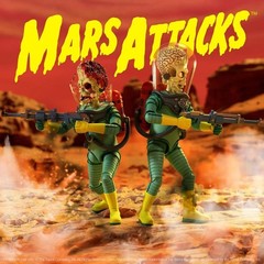 ULTIMATES! Mars Attacks Martian The Invasion Begins – 7″ Mars Attacks Action …