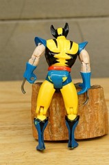 Vintage Action Figure Uncanny X-Men Wolverine Tiger Stripe ToyBiz Marvel Comic