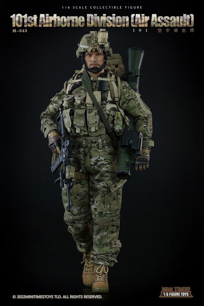 New Mini Times Toys M043 US ARMY 101st Airborne Division Air Assault 1/6 Figure