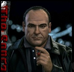 BLACK 8 STUDIO The Sopranos Tony Soprano 12in Action Figure Doll US SELLER