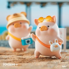 TOP Lulu The Piggy Blind Box Figures – Travel Series Home Desk Decorations Toys