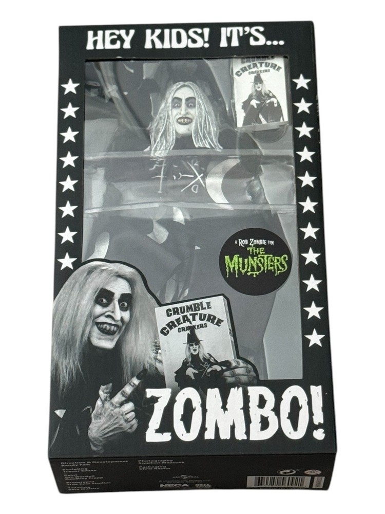 🔥 Rob Zombie The Munsters Zombo Clothed Direct from NECA Box Mint 🔥