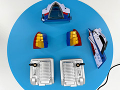 Power Rangers SPD OMEGA MEGAZORD Complete S.P.D. Bandai 2005 DELTA COMMAND PARTS