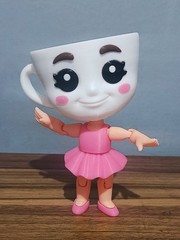 Ballerina Capuchina – Articulated Italian Brainrot Figurine Toy Kids & Adults