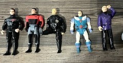 5 Vntg 90’s DC Universe Retro Action Figures Bruce Wayne Nostalgia Toys Tv Movie