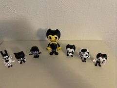 Bendy & the Ink Machine PVC Figure Lot Of 7 Assortment