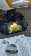 White Ranger Helmet SIGNED Jason David Frank Power Rangers Lightning Collection