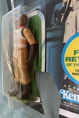 VINTAGE KENNER STAR WARS 1980 BOUNTY HUNTER BOSSK MOC TESB 48 BACK CUT CARD