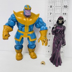 Marvel Select Thanos & Lady Death Action Figures Diamond Select Toys INCOMPLETE