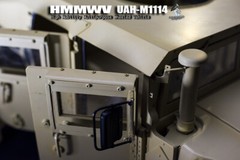 New GO-TRUCK 1/6 Scale Heavy Armored HMMWV UAH-M1114 Car Model For 12” INSTOCK