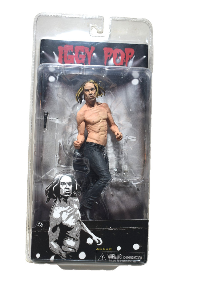 Iggy Pop Action Figure The Godfather of Punk 7″ by NECA
