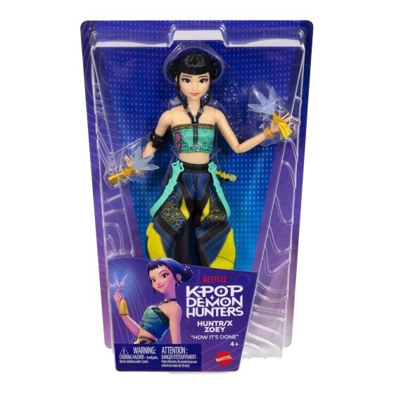 KPop Demon Hunters HUNTR/X Zoey Fashion Doll – Pre-Order