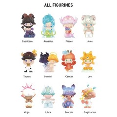 POP MART x Dimoo World Zodiac Series Confirmed NEW Figure Sealed Bag in Open Box