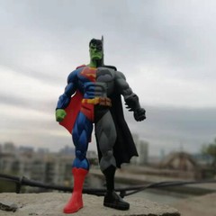 DC Comics Collectibles superman batman fit together action figure 6″ #A10