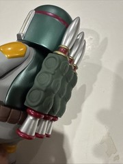 Signed By Ron English Silver Figure Ironskin Grin 392/500 Boba Feet By Monsters