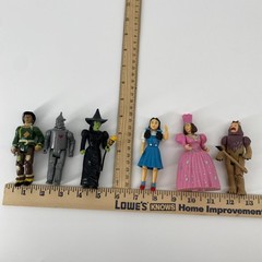 Vintage Wizard of Oz Action Figures Set 1988 MGM/UA Turner Dorothy Scarecrow