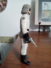 Vintage Star Wars 1984 AT-ST Driver Figure Complete NO COO UNITOY VARIANT *READ*