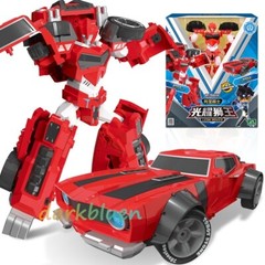 Tobot V GD LEON ROVER Red Car Transforming Robot Vehicle Action Toy 7.7″