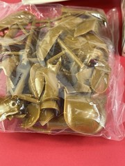 MARX SIR GORDON GOLD KNIGHT ACTION FIGURE 1960s MINT in box Factory Sealed Parts