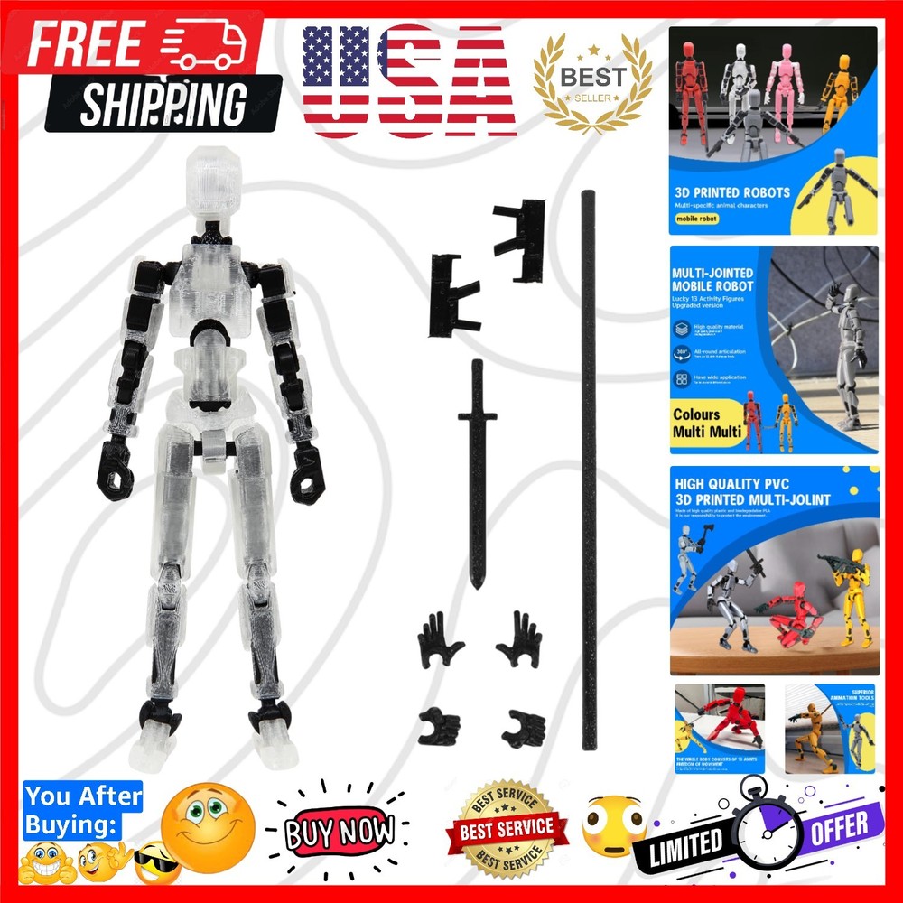 T13 Action Figure,Assembly Completed Dummy Nova Tintan Lucky 13 Action Figure…