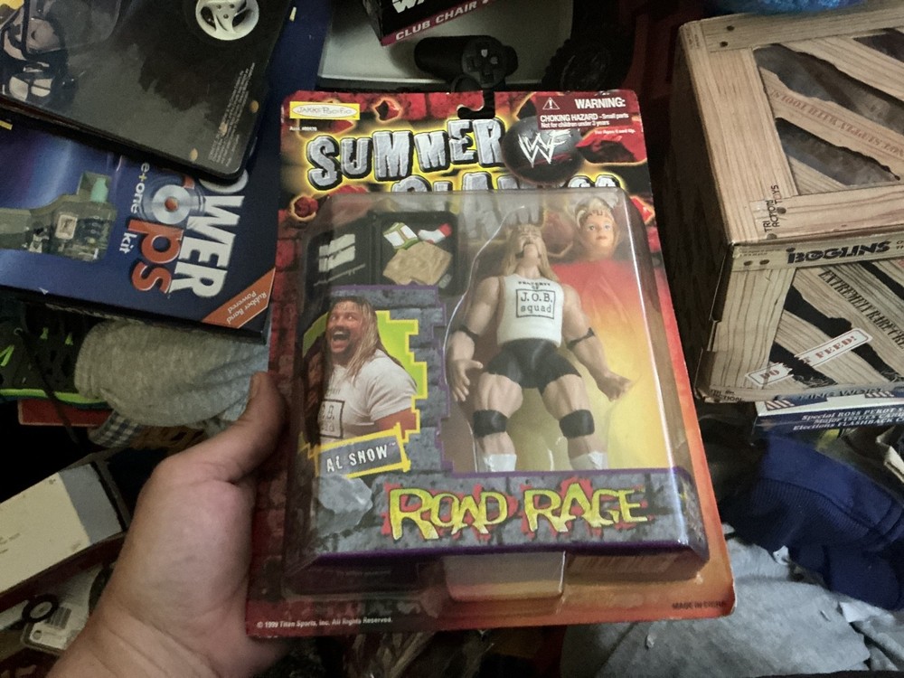 WWF WWE Summer Slam 99 Al Snow Road Rage Action Figure Jakks Pacific New Sealed