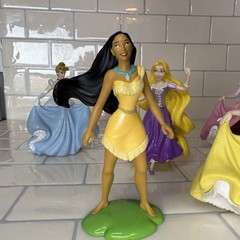 DISNEY Theme Park Store PRINCESS Play Set Cake Toppers LOT Of 11 Toy Figures