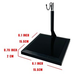 1/6 Scale Action Figure Dynamic Display Stand Universal Hexagon Base Customize