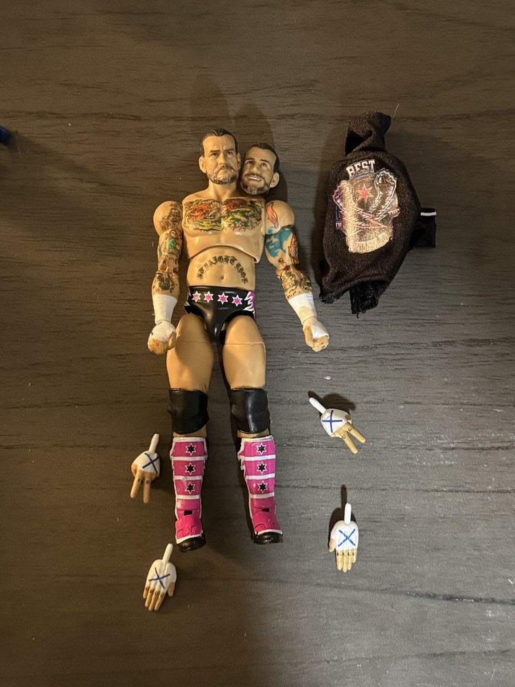 Mattel cm Punk Ultimate Edition Series 27 WWE Action Figure