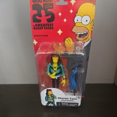 NECA Simpsons 25th Anniversary Aerosmith Steven Tyler Action Figure