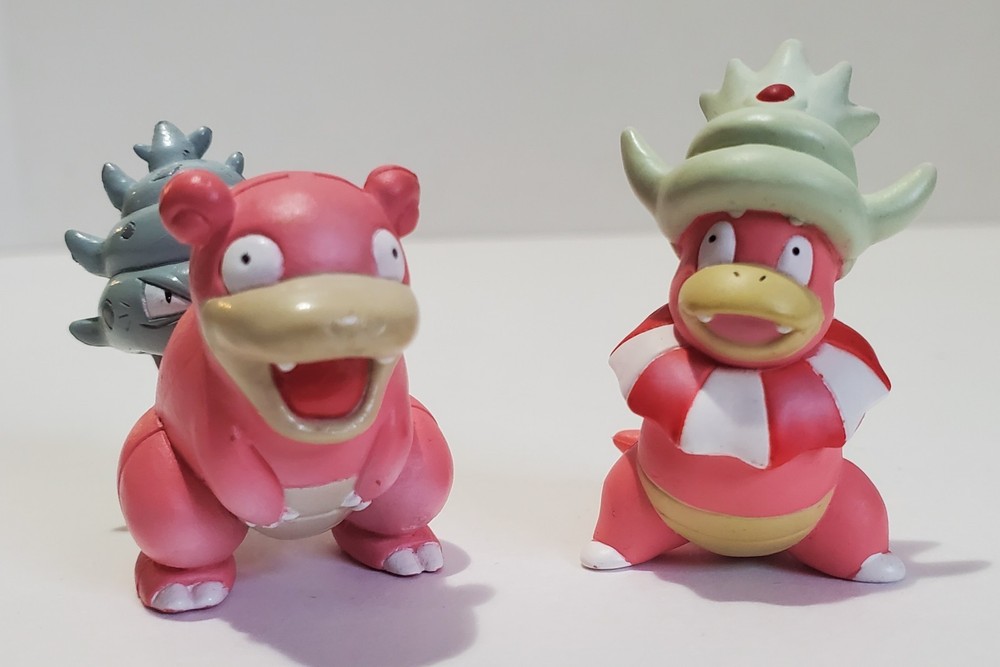 Pokémon Slowbro & Slowking TOMY CGTSJ Vintage 1999