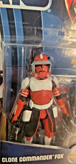 Brand New Star Wars The Clone Wars #CW18 Clone Commander FOX Figure 2012
