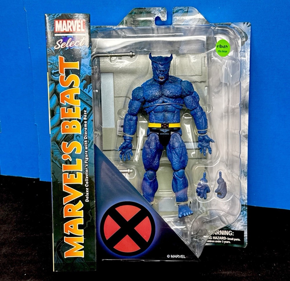 Marvel Select X-Men Beast Action Figure by Diamond Select Toys Legends New 2018
