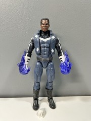 Marvel Legends Blue Marvel Figure 99% Complete Controller BAF 2022 Hasbro